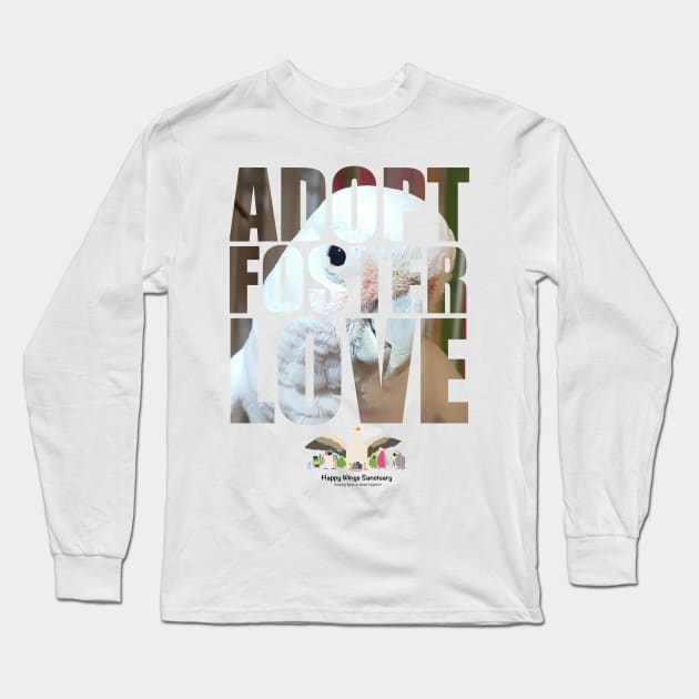 Adopt Foster Love! Mr. Toki! Long Sleeve T-Shirt by HappyWings